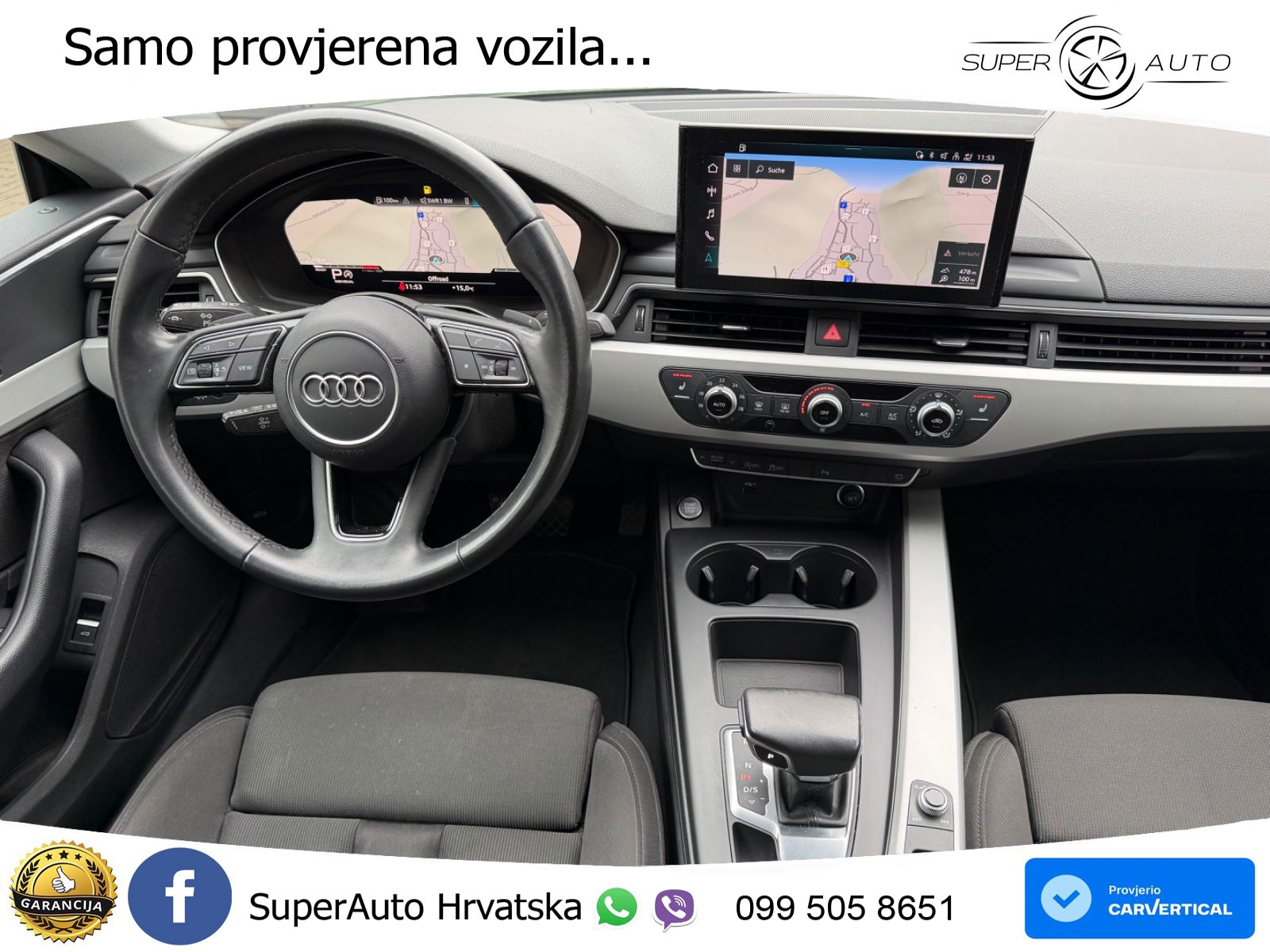 Audi A5 Sportback  40 TFSI (204 KS) S tronic S line LED+GR SJED+ACC