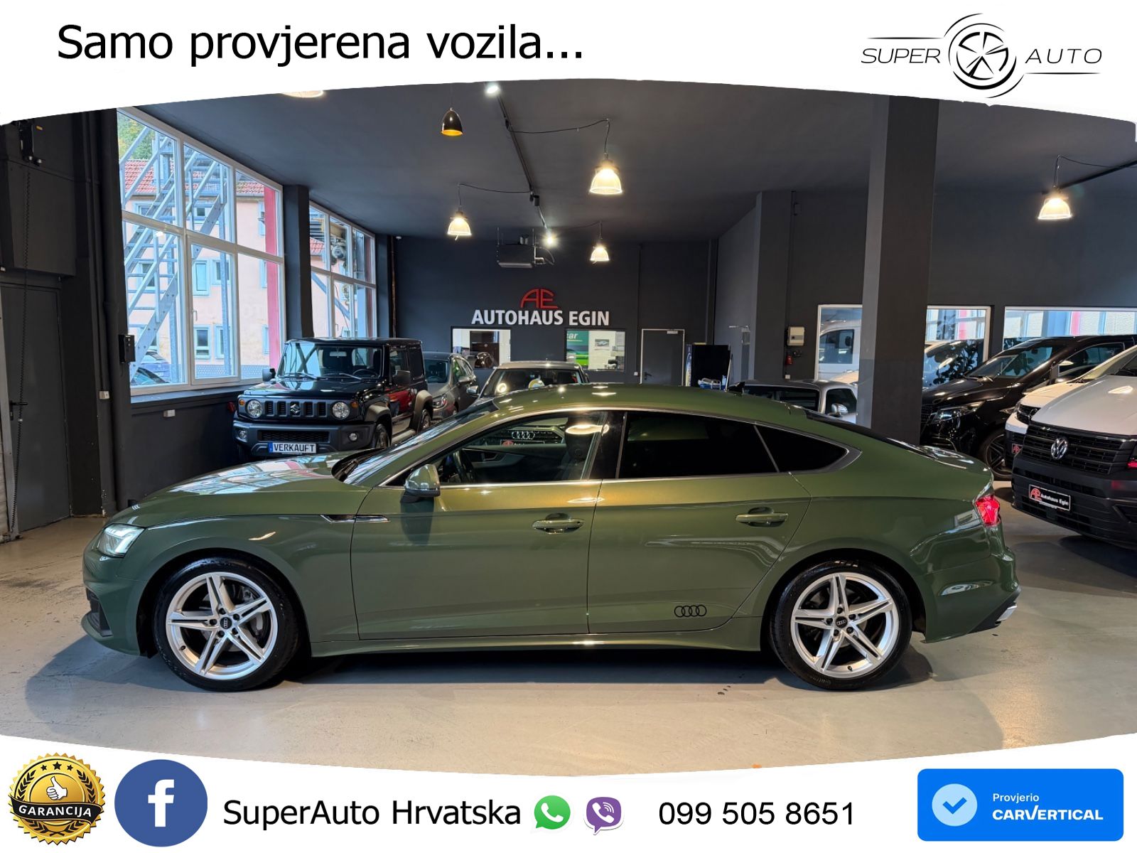 Audi A5 Sportback  40 TFSI (204 KS) S tronic S line LED+GR SJED+ACC