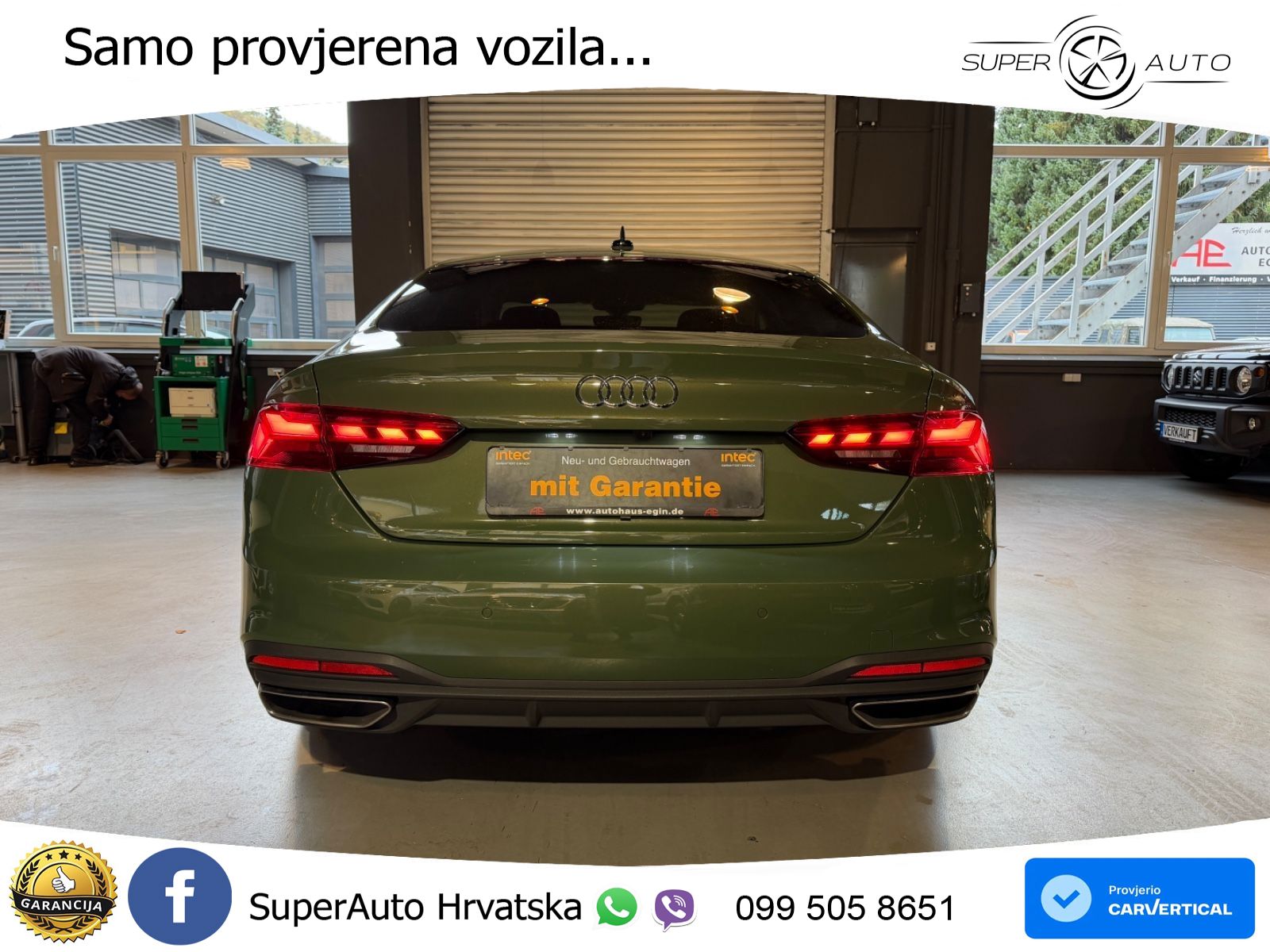 Audi A5 Sportback  40 TFSI (204 KS) S tronic S line LED+GR SJED+ACC