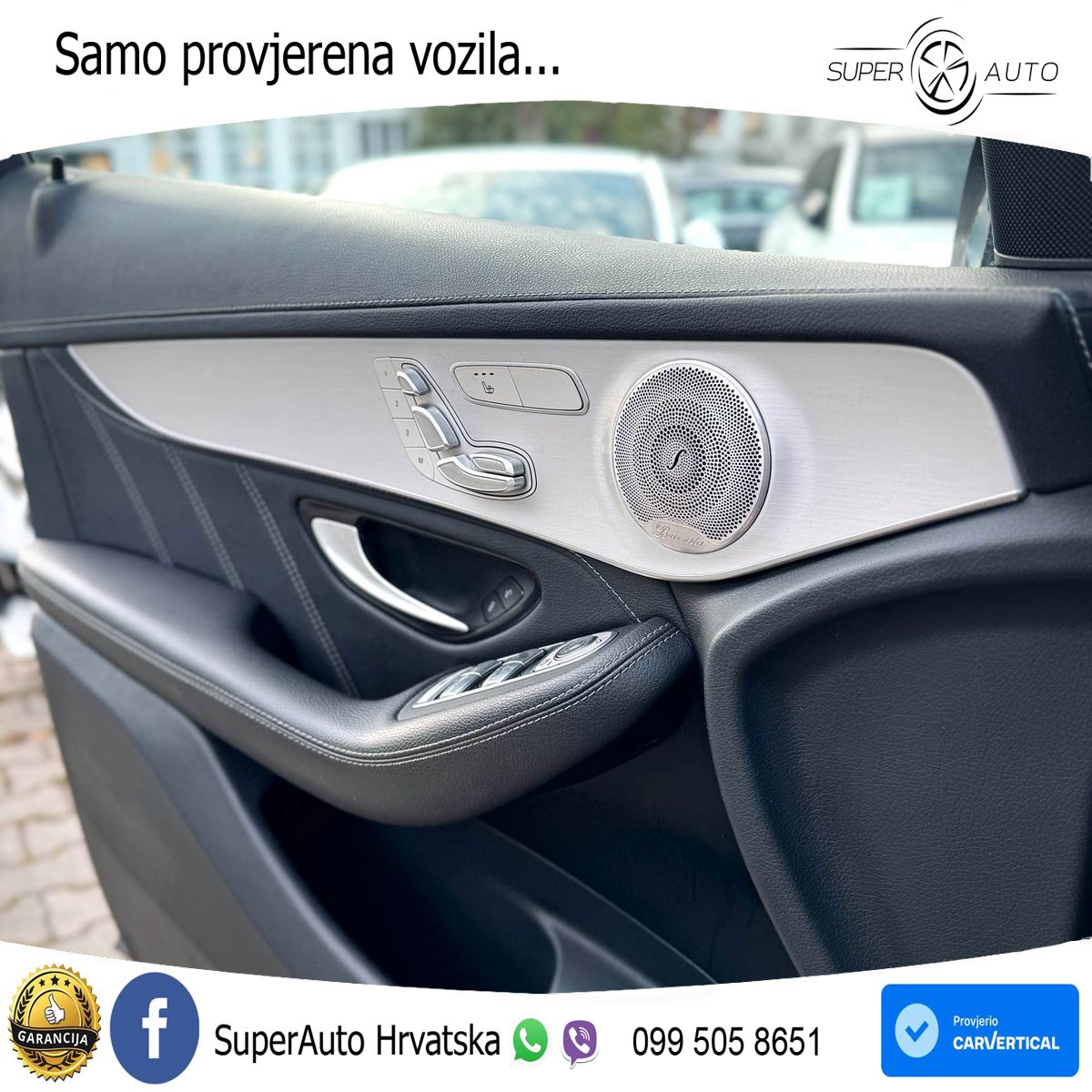 Mercedes AMG GLC 63 S V8 (510 KS) 4MATIC+ MCT ZRAČNI+ACC+GR SJED+KAM