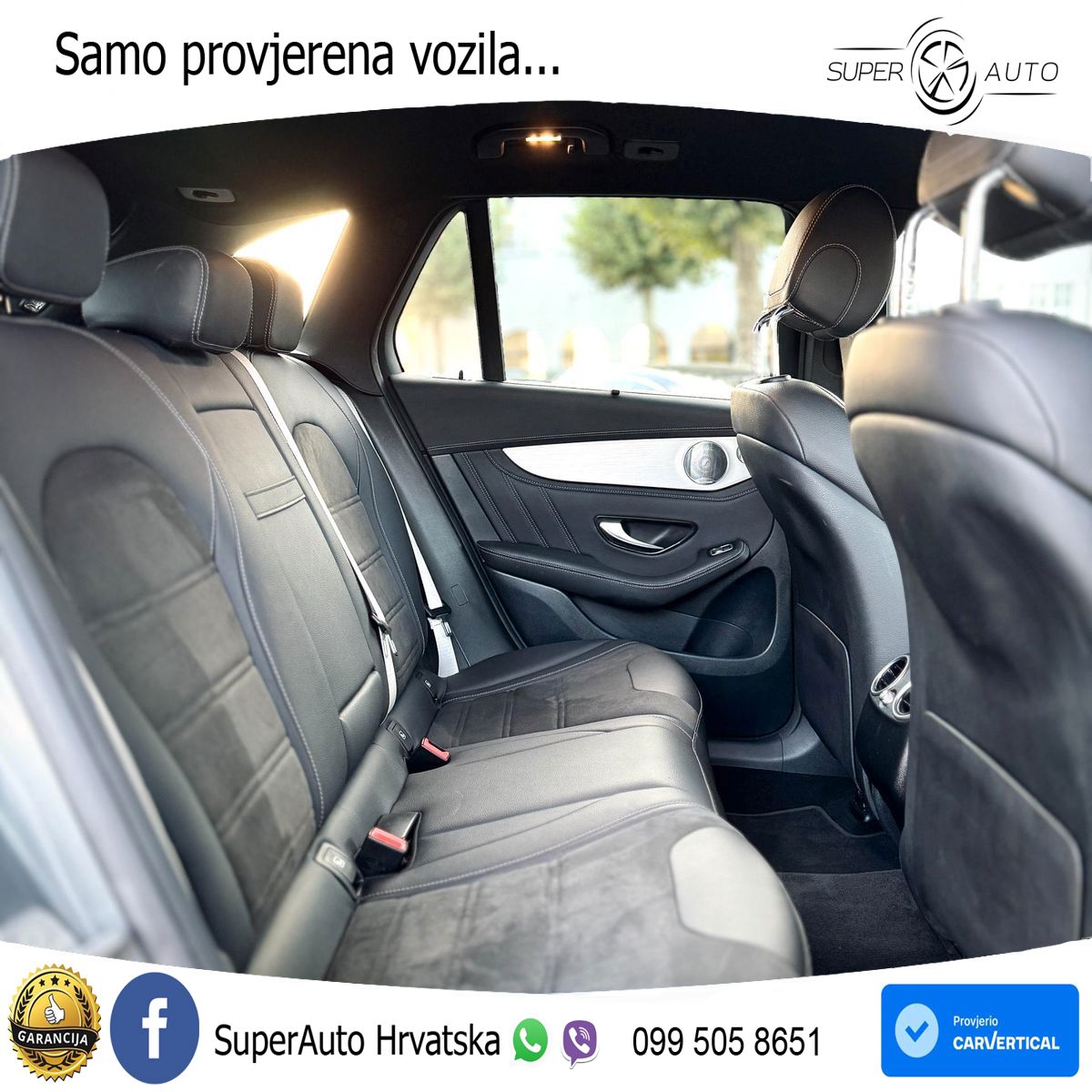 Mercedes AMG GLC 63 S V8 (510 KS) 4MATIC+ MCT ZRAČNI+ACC+GR SJED+KAM