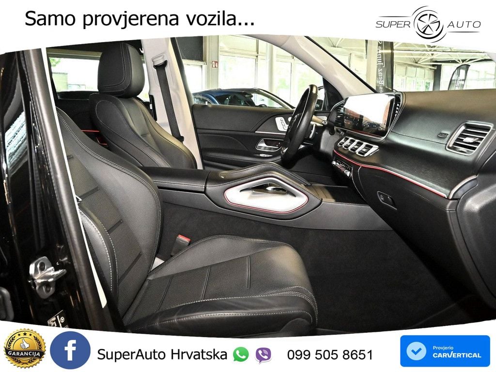Mercedes GLE 450d (367 KS) EQ Boost 4MATIC 9G-TRONIC AMG ZRAČNI+ACC+GR SJED+KAM+PANO
