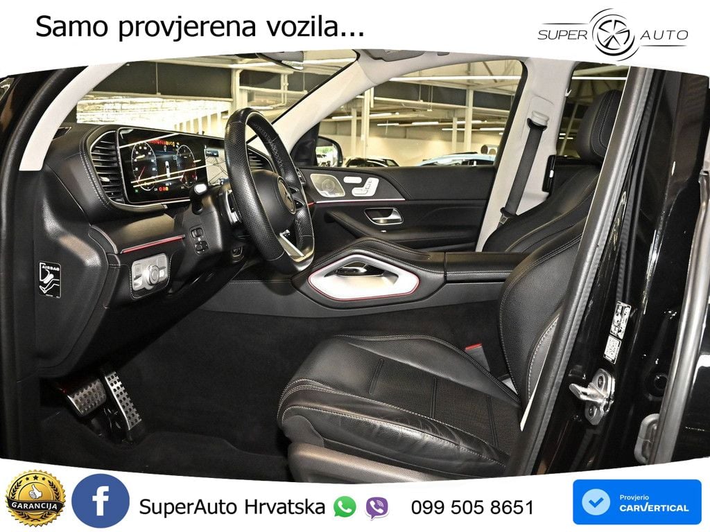 Mercedes GLE 450d (367 KS) EQ Boost 4MATIC 9G-TRONIC AMG ZRAČNI+ACC+GR SJED+KAM+PANO