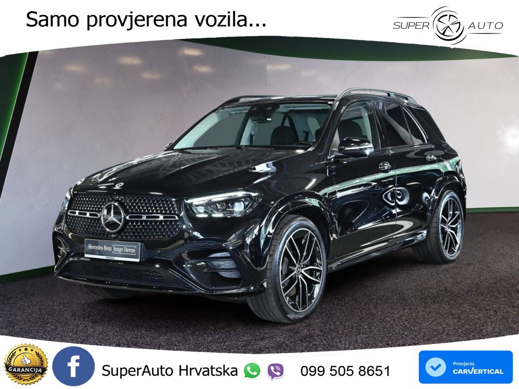 Mercedes GLE 450d (367 KS) EQ Boost 4MATIC 9G-TRONIC AMG ZRAČNI+ACC+GR SJED+KAM+PANO