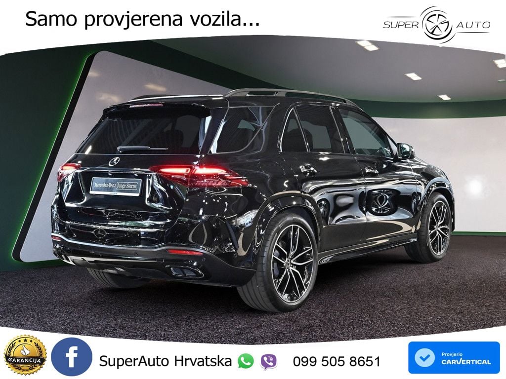 Mercedes GLE 450d (367 KS) EQ Boost 4MATIC 9G-TRONIC AMG ZRAČNI+ACC+GR SJED+KAM+PANO
