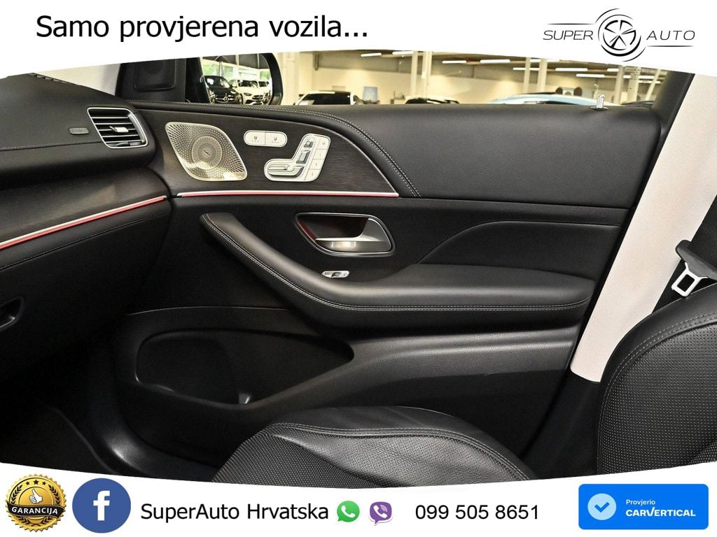 Mercedes GLE 450d (367 KS) EQ Boost 4MATIC 9G-TRONIC AMG ZRAČNI+ACC+GR SJED+KAM+PANO