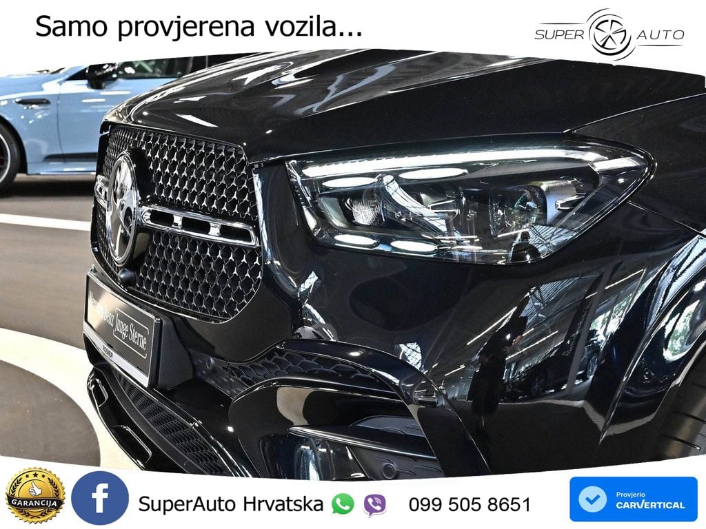 Mercedes GLE 450d (367 KS) EQ Boost 4MATIC 9G-TRONIC AMG ZRAČNI+ACC+GR SJED+KAM+PANO