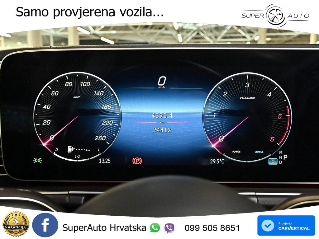 Mercedes GLE 450d (367 KS) EQ Boost 4MATIC 9G-TRONIC AMG ZRAČNI+ACC+GR SJED+KAM+PANO