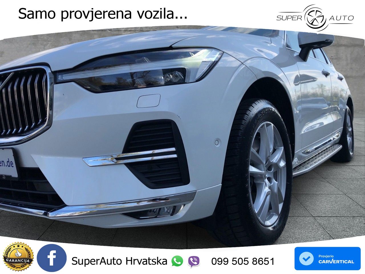 Volvo XC60 B4 Diesel AWD Geartronic LED+GR SJED+ACC