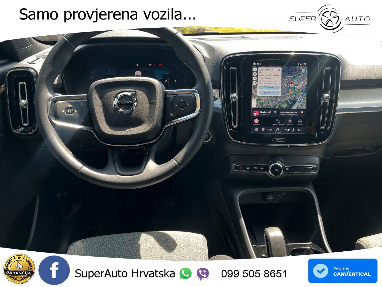 Volvo XC40 2.0 B3 163 KS Automatic LED+GR SJED+ACC