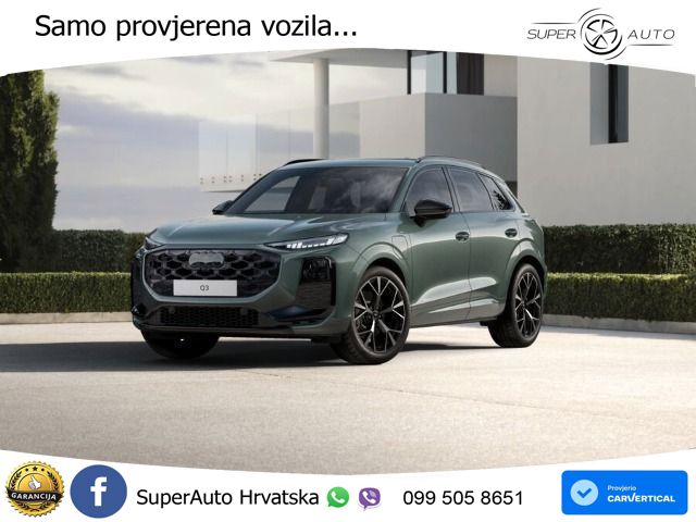 Audi Q3 1.5 TFSIe (272 KS) S tronic S line LED+GR SJED+ACC