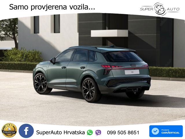 Audi Q3 1.5 TFSIe (272 KS) S tronic S line LED+GR SJED+ACC