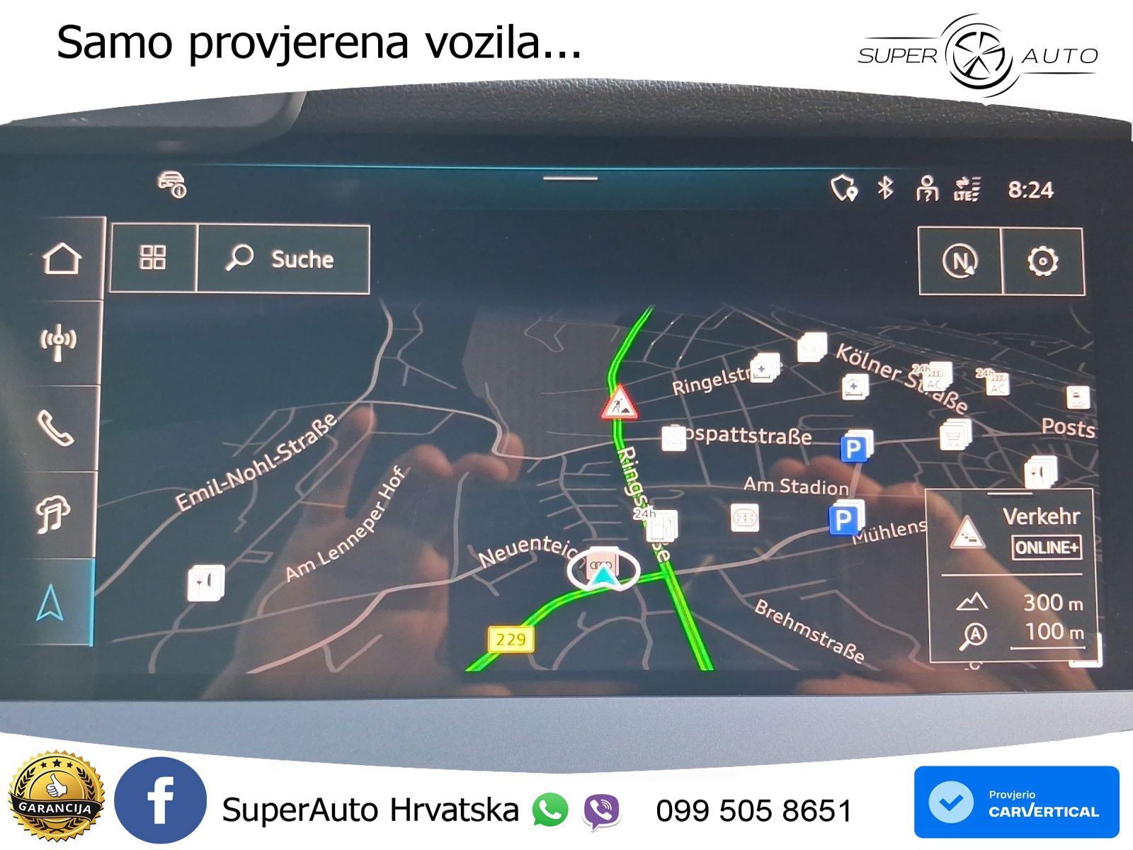 Audi A3 Sportback 40 TFSI e (204 KS) Plug-in Hybrid S tronic LED+GR SJED+ACC