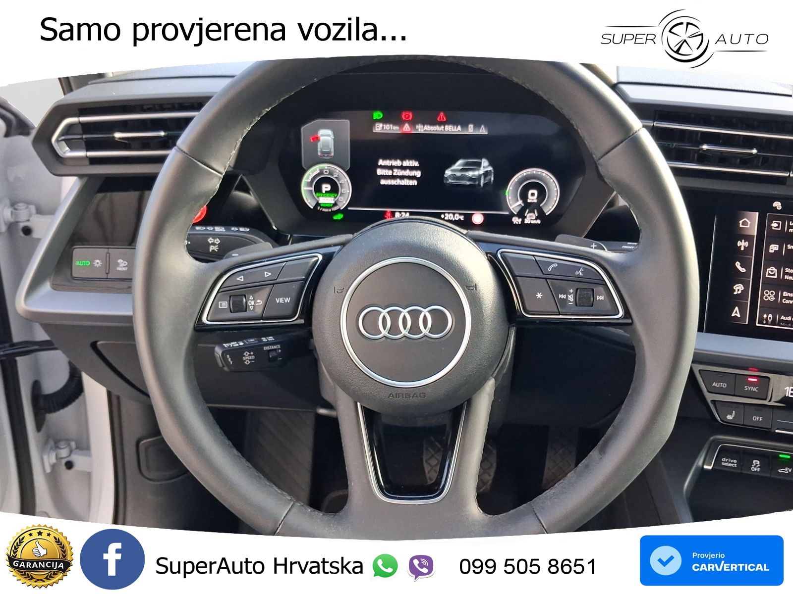 Audi A3 Sportback 40 TFSI e (204 KS) Plug-in Hybrid S tronic LED+GR SJED+ACC