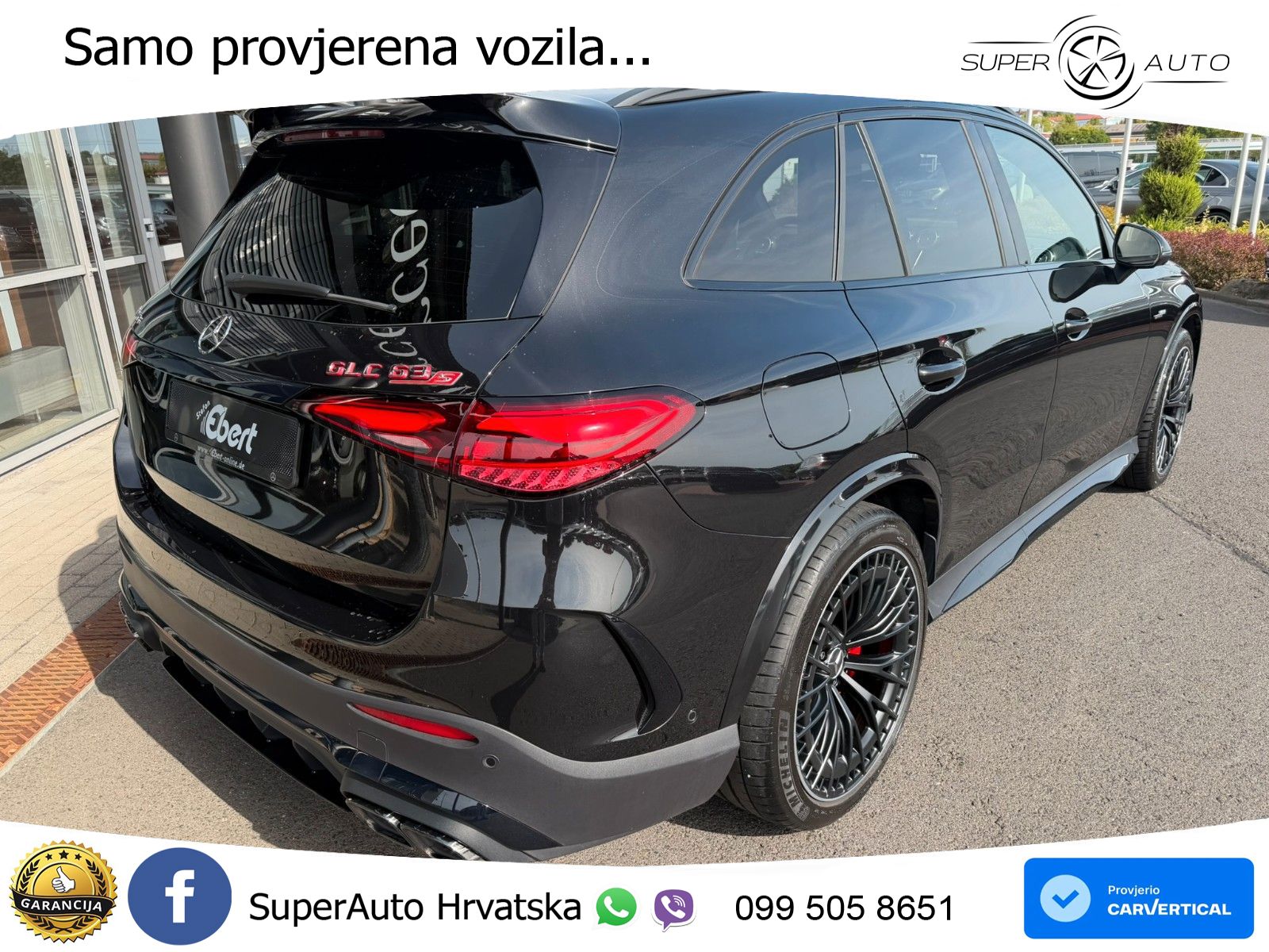 Mercedes AMG GLC 63 S E PERFORMANCE (680 KS) 4MATIC+ AMG SPEEDSHIFT MCT 9G LED+GR SJED+ACC