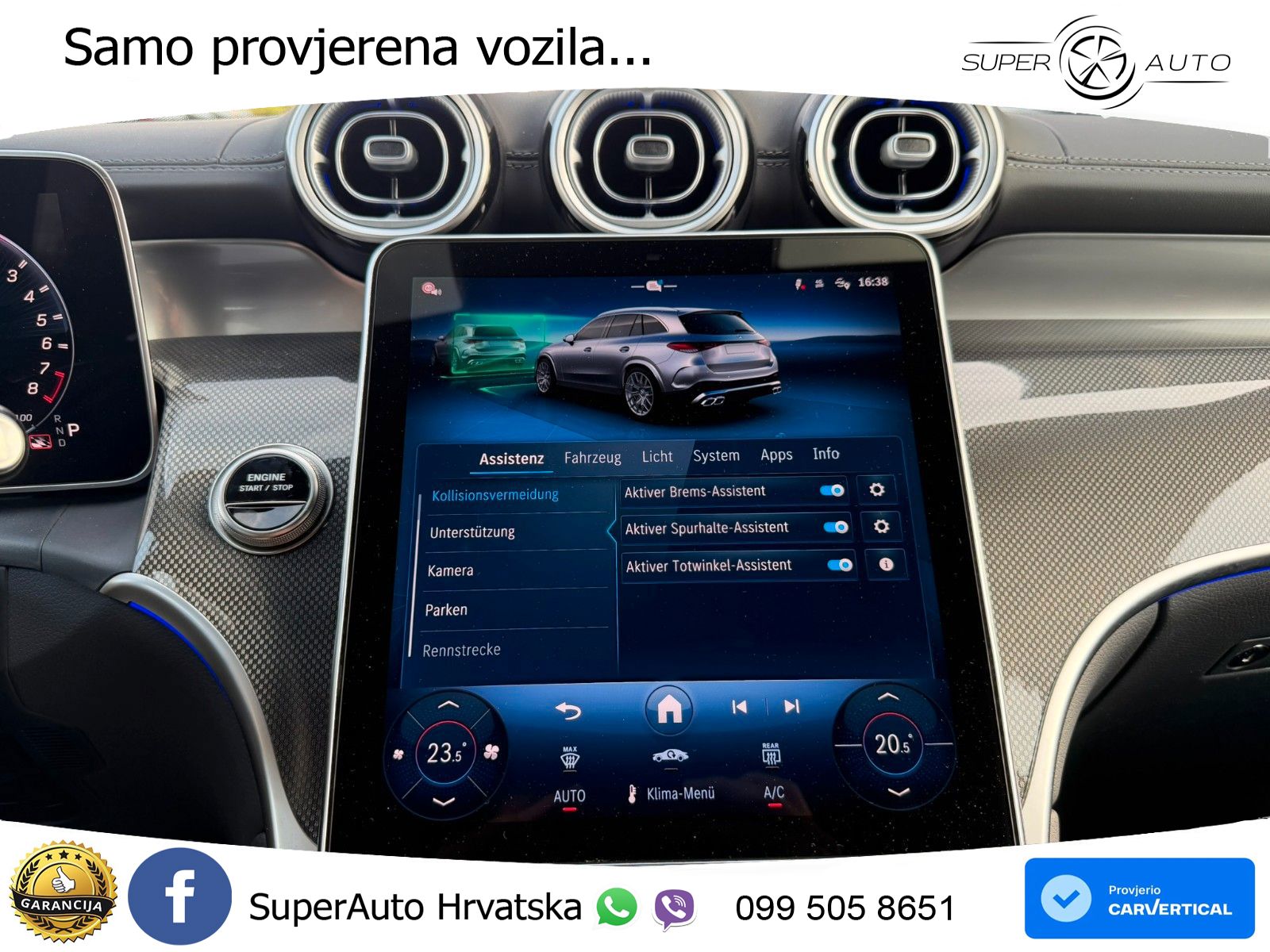 Mercedes AMG GLC 63 S E PERFORMANCE (680 KS) 4MATIC+ AMG SPEEDSHIFT MCT 9G LED+GR SJED+ACC