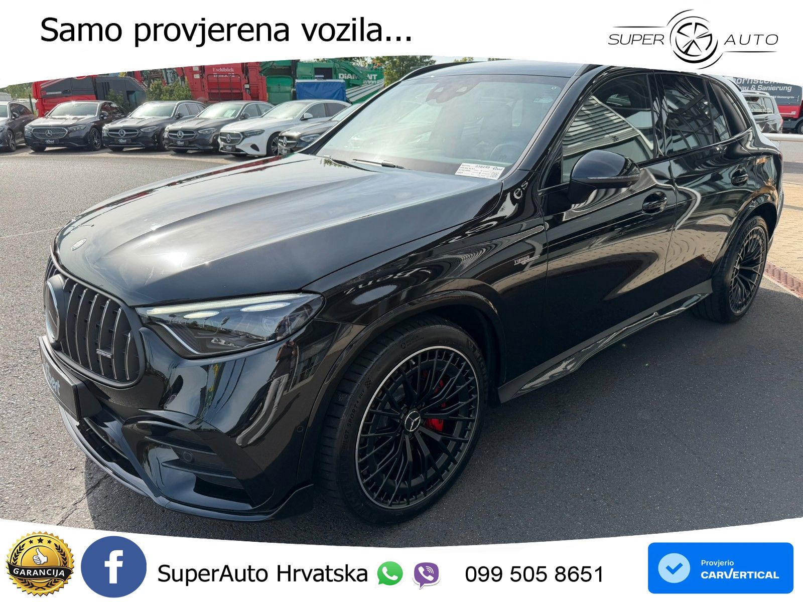 Mercedes AMG GLC 63 S E PERFORMANCE (680 KS) 4MATIC+ AMG SPEEDSHIFT MCT 9G LED+GR SJED+ACC