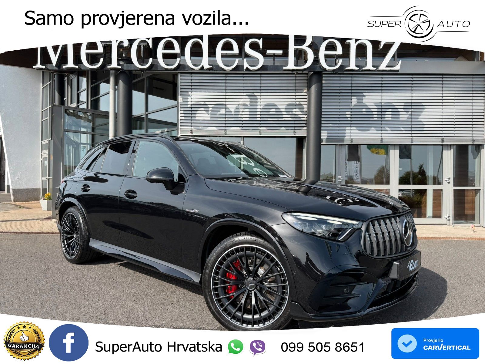 Mercedes AMG GLC 63 S E PERFORMANCE (680 KS) 4MATIC+ AMG SPEEDSHIFT MCT 9G LED+GR SJED+ACC