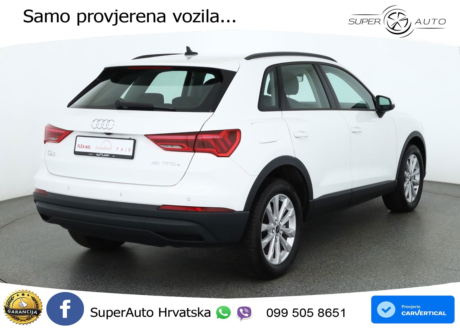 Audi Q3 45 TFSIe (245 KS) S tronic LED+GR SJED+ACC