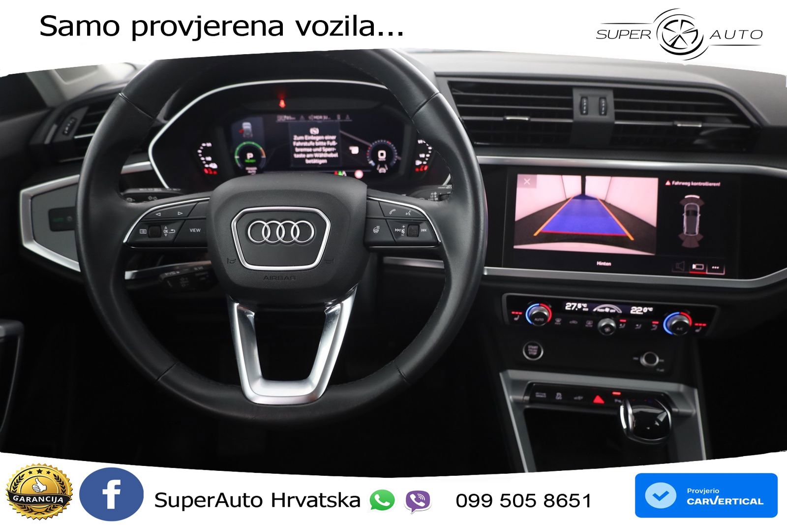 Audi Q3 45 TFSIe (245 KS) S tronic LED+GR SJED+ACC