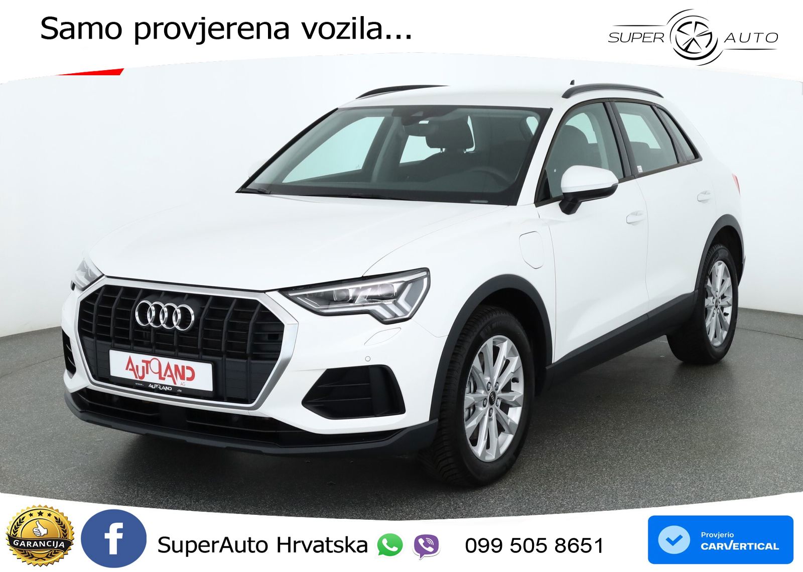 Audi Q3 45 TFSIe (245 KS) S tronic LED+GR SJED+ACC