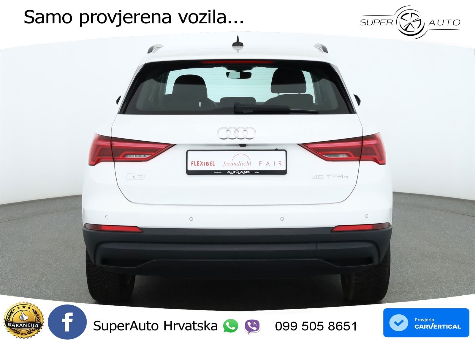 Audi Q3 45 TFSIe (245 KS) S tronic LED+GR SJED+ACC