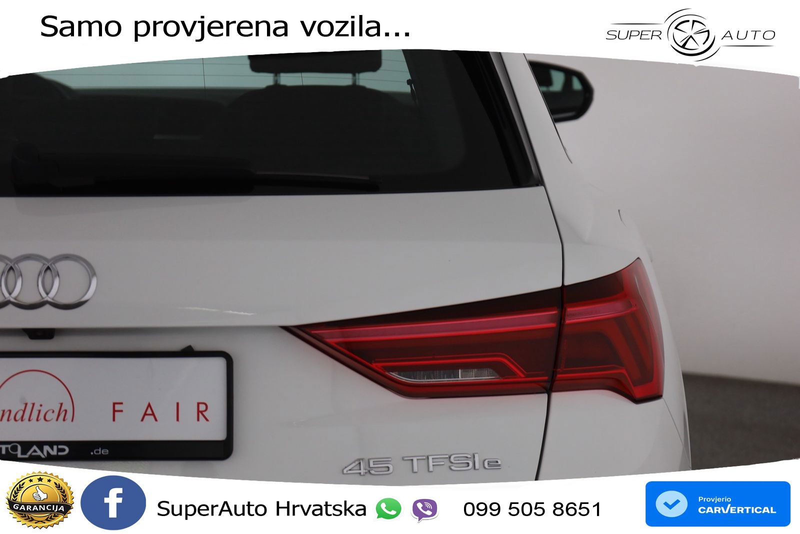 Audi Q3 45 TFSIe (245 KS) S tronic LED+GR SJED+ACC