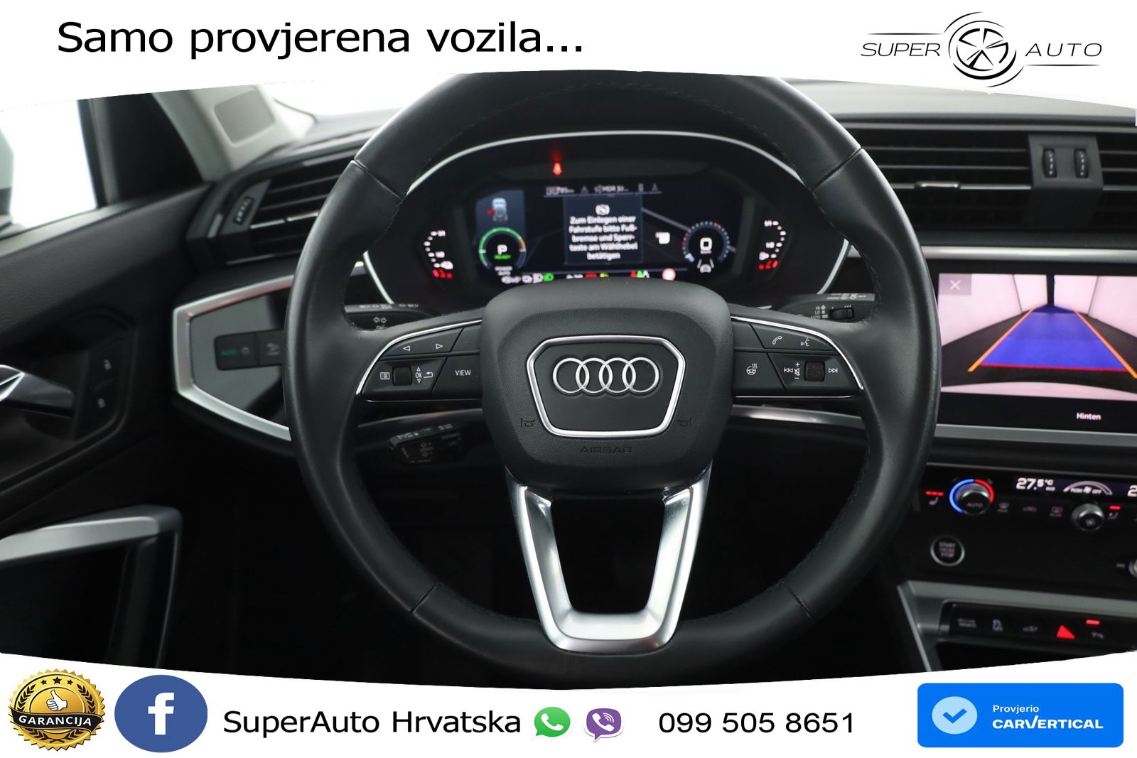 Audi Q3 45 TFSIe (245 KS) S tronic LED+GR SJED+ACC