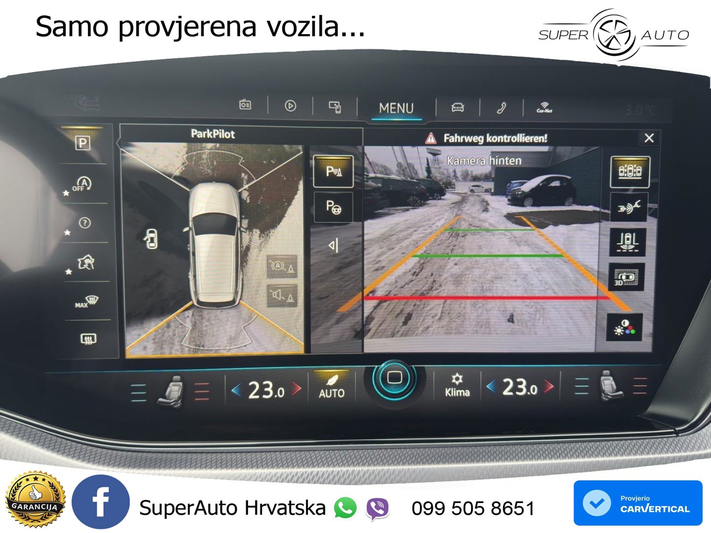 Volkswagen Touareg 3.0 V6 TDI (286 KS) 4MOTION Tiptronic R-Line ZRAČNI+ACC+4xGR SJED+KAM