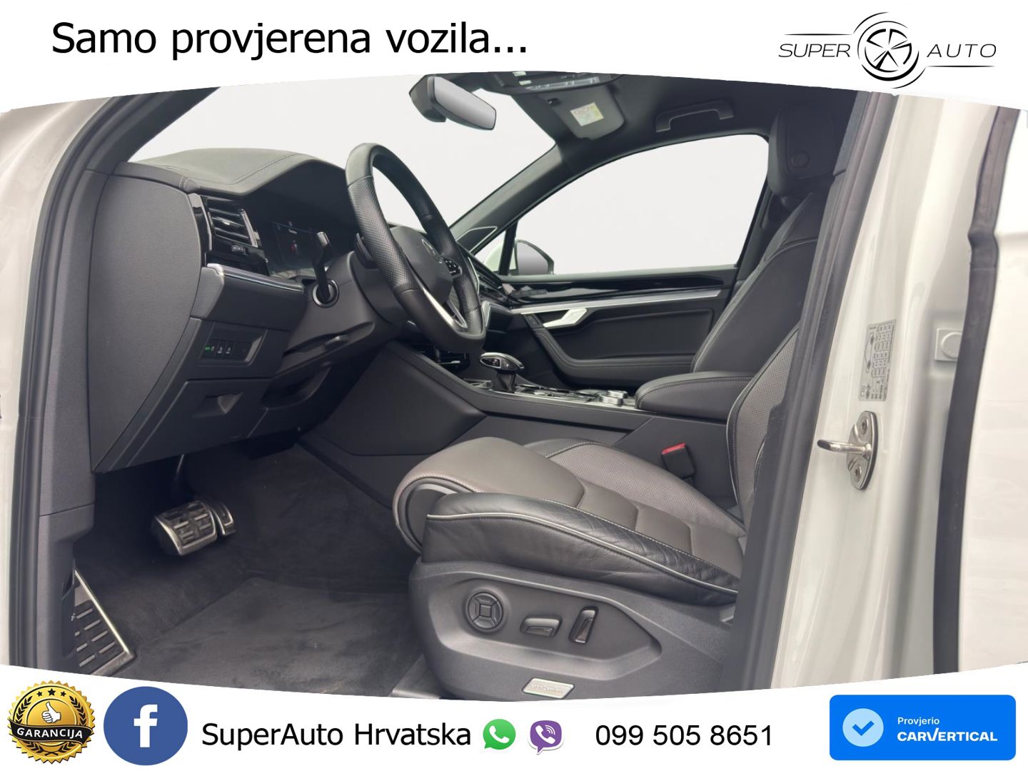 Volkswagen Touareg 3.0 V6 TDI (286 KS) 4MOTION Tiptronic R-Line ZRAČNI+ACC+4xGR SJED+KAM
