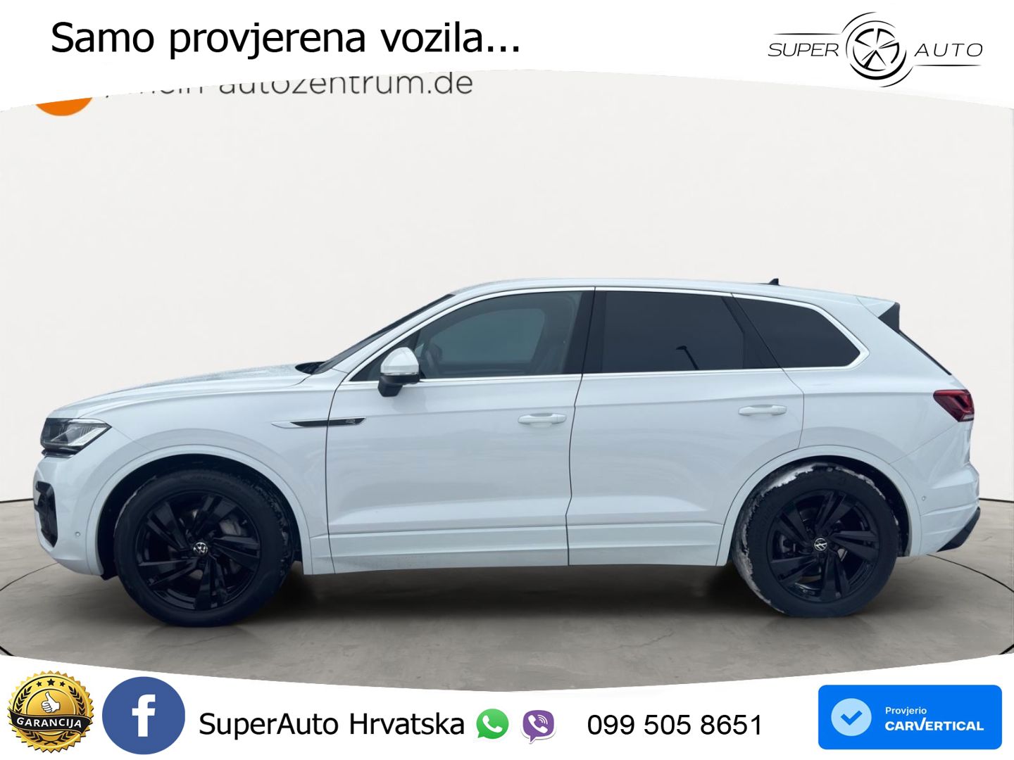 Volkswagen Touareg 3.0 V6 TDI (286 KS) 4MOTION Tiptronic R-Line ZRAČNI+ACC+4xGR SJED+KAM
