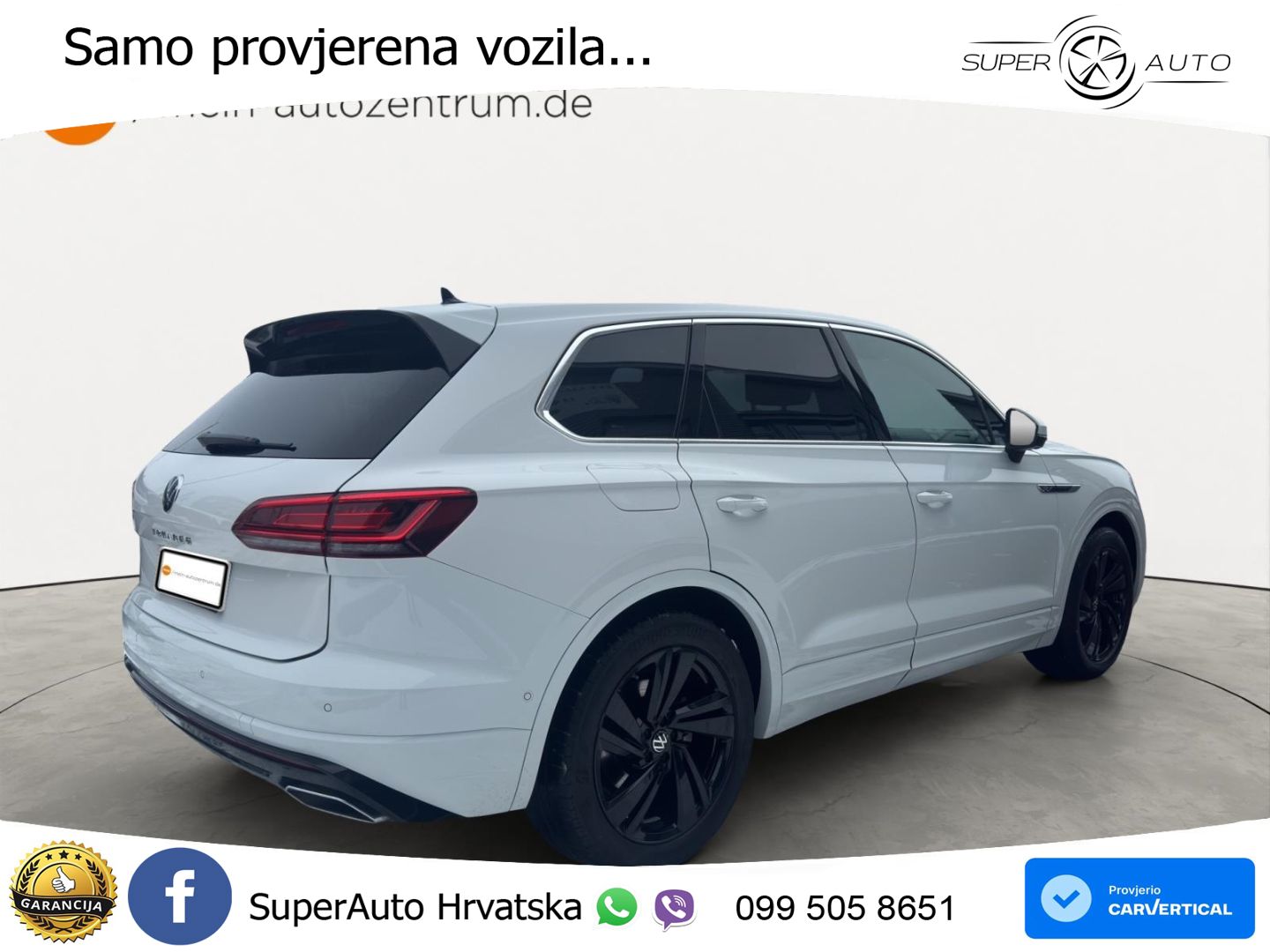 Volkswagen Touareg 3.0 V6 TDI (286 KS) 4MOTION Tiptronic R-Line ZRAČNI+ACC+4xGR SJED+KAM