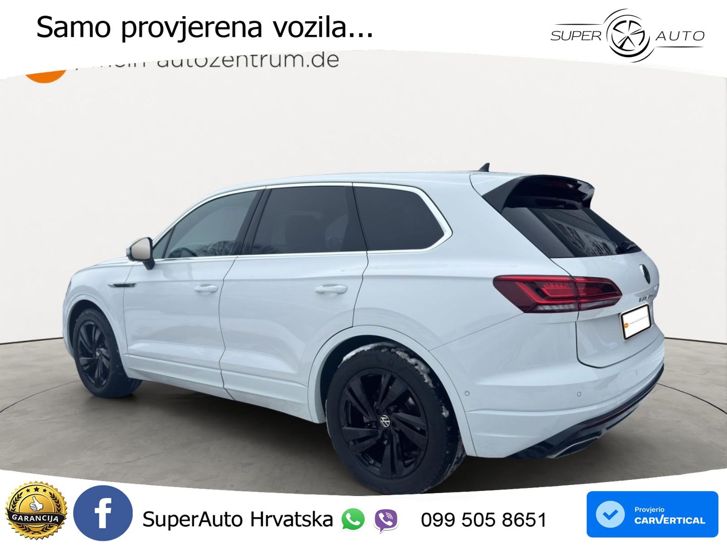 Volkswagen Touareg 3.0 V6 TDI (286 KS) 4MOTION Tiptronic R-Line ZRAČNI+ACC+4xGR SJED+KAM