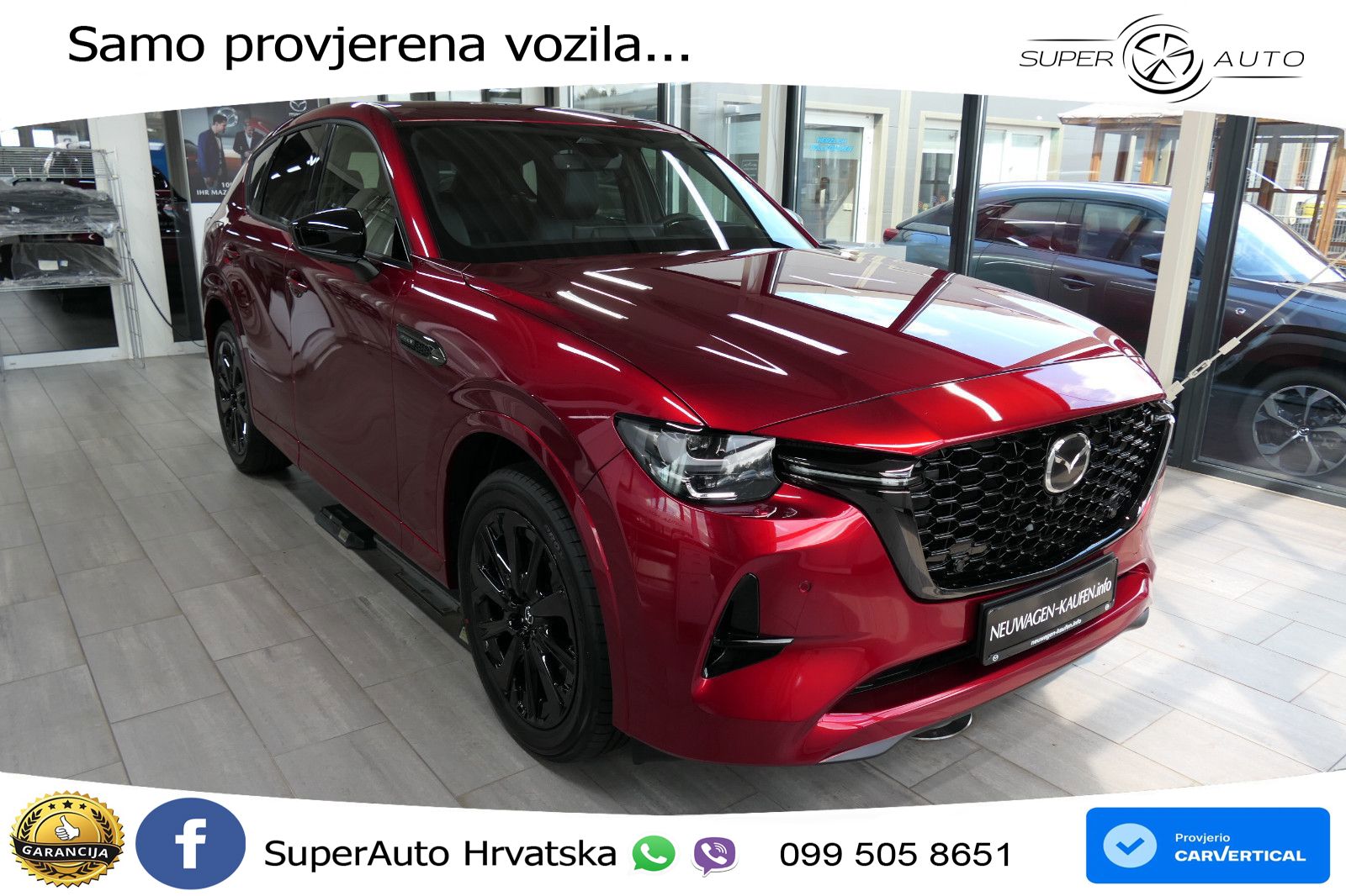 Mazda CX-60 2.5 e-Skyactiv (328 KS) AWD Automatic LED+GR SJED+ACC
