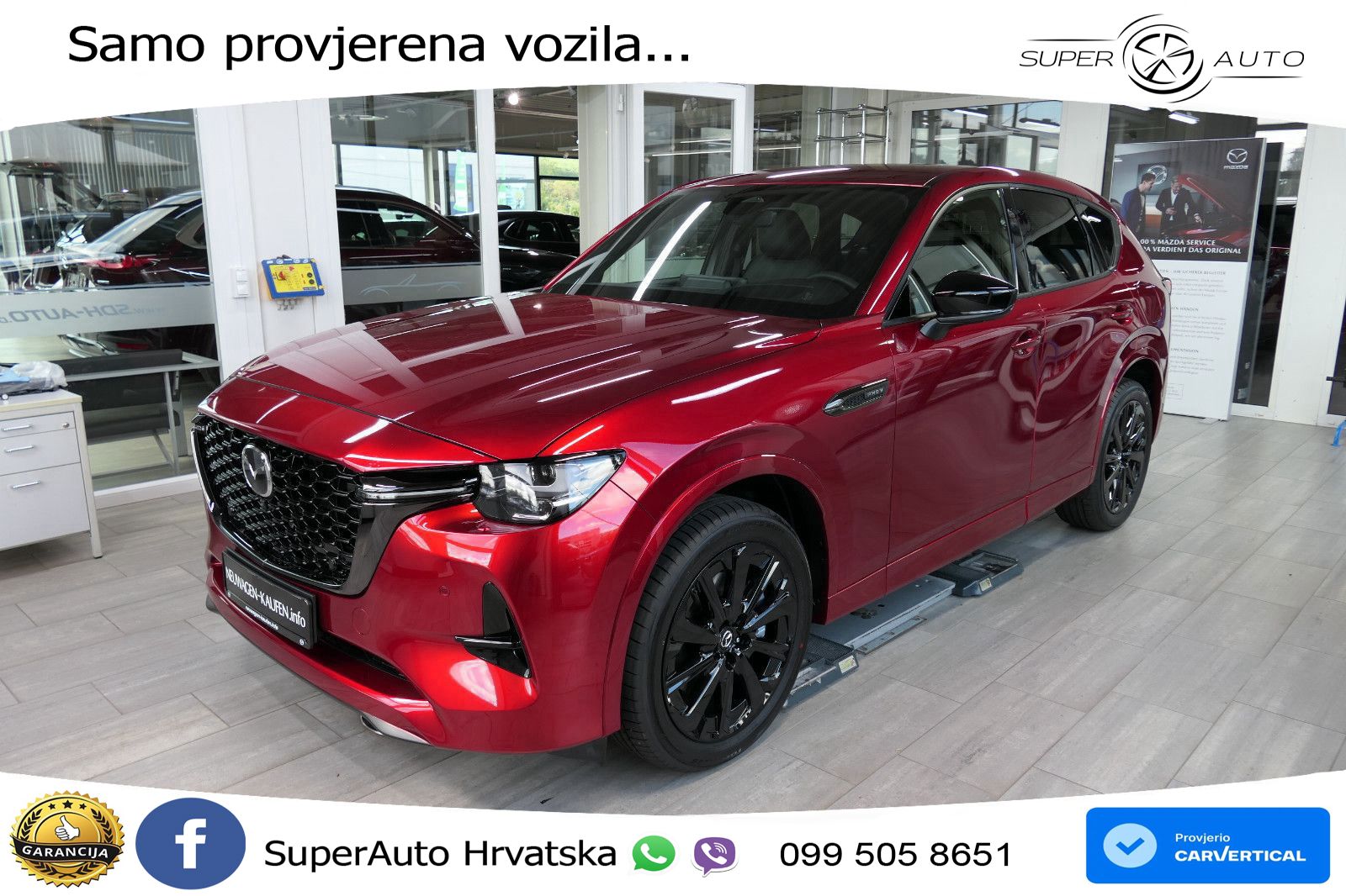 Mazda CX-60 2.5 e-Skyactiv (328 KS) AWD Automatic LED+GR SJED+ACC