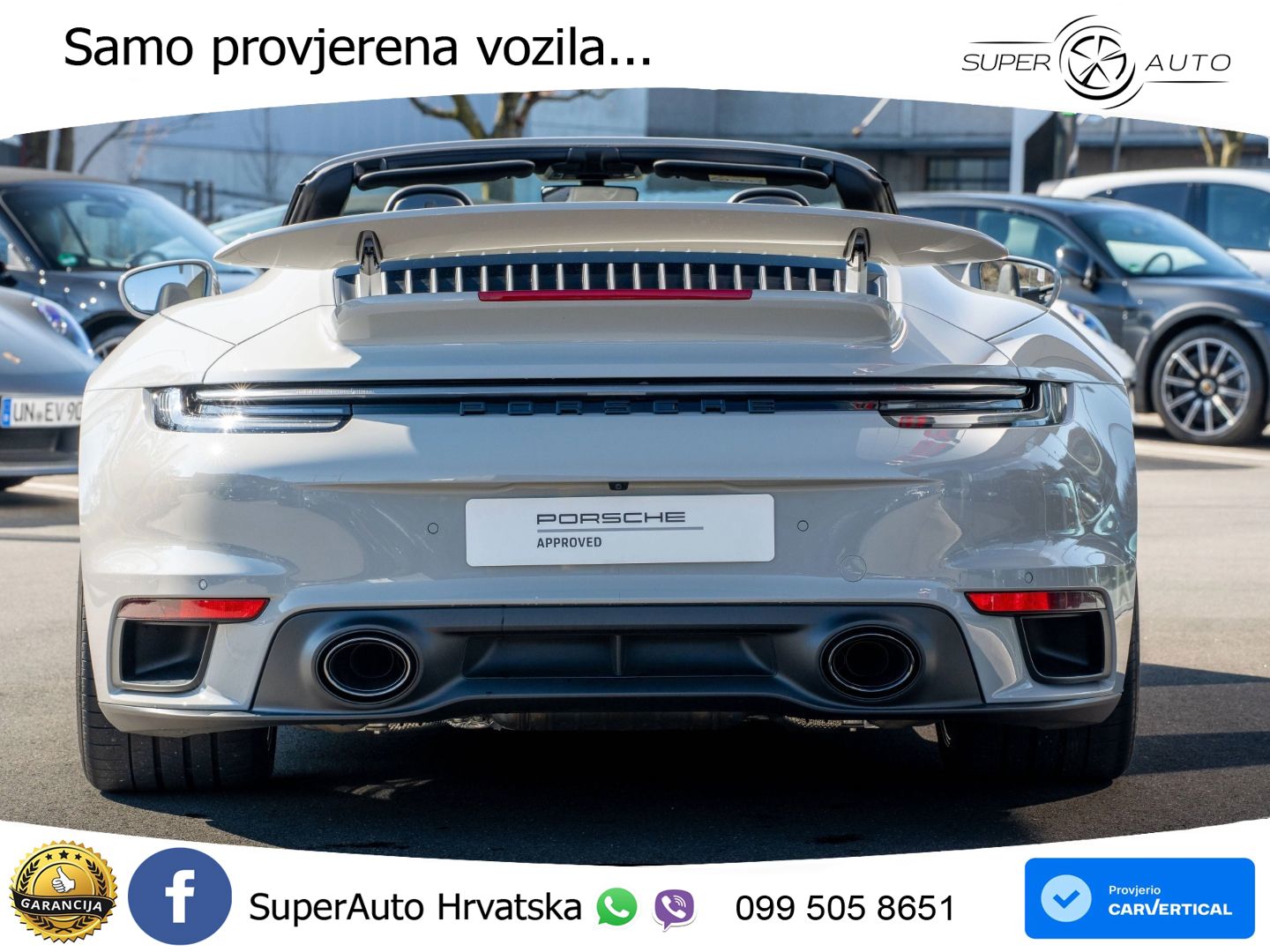 Porsche 911 Turbo S Cabriolet 3.8 (650 KS) PDK LED+GR SJED+ACC