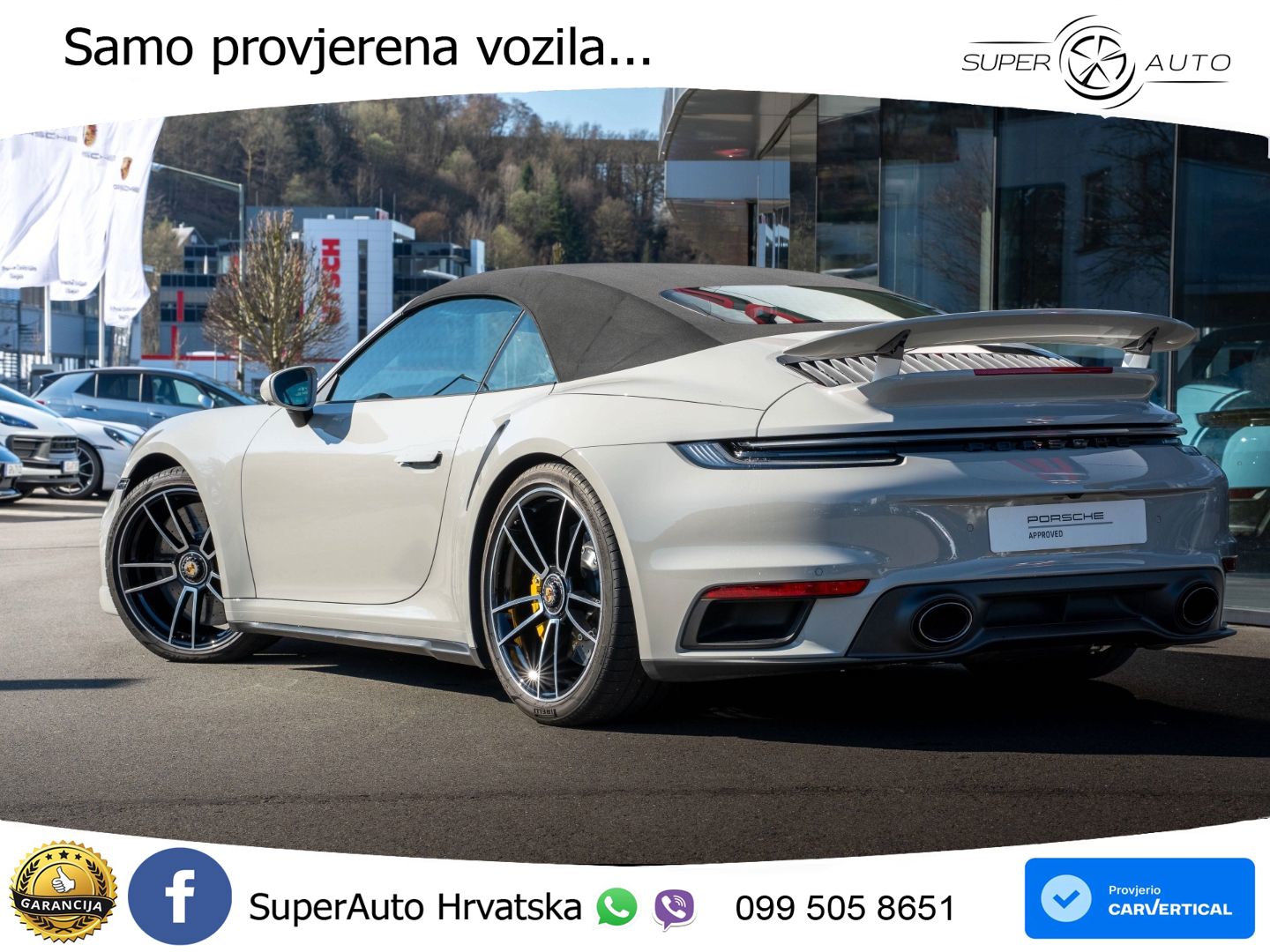 Porsche 911 Turbo S Cabriolet 3.8 (650 KS) PDK LED+GR SJED+ACC