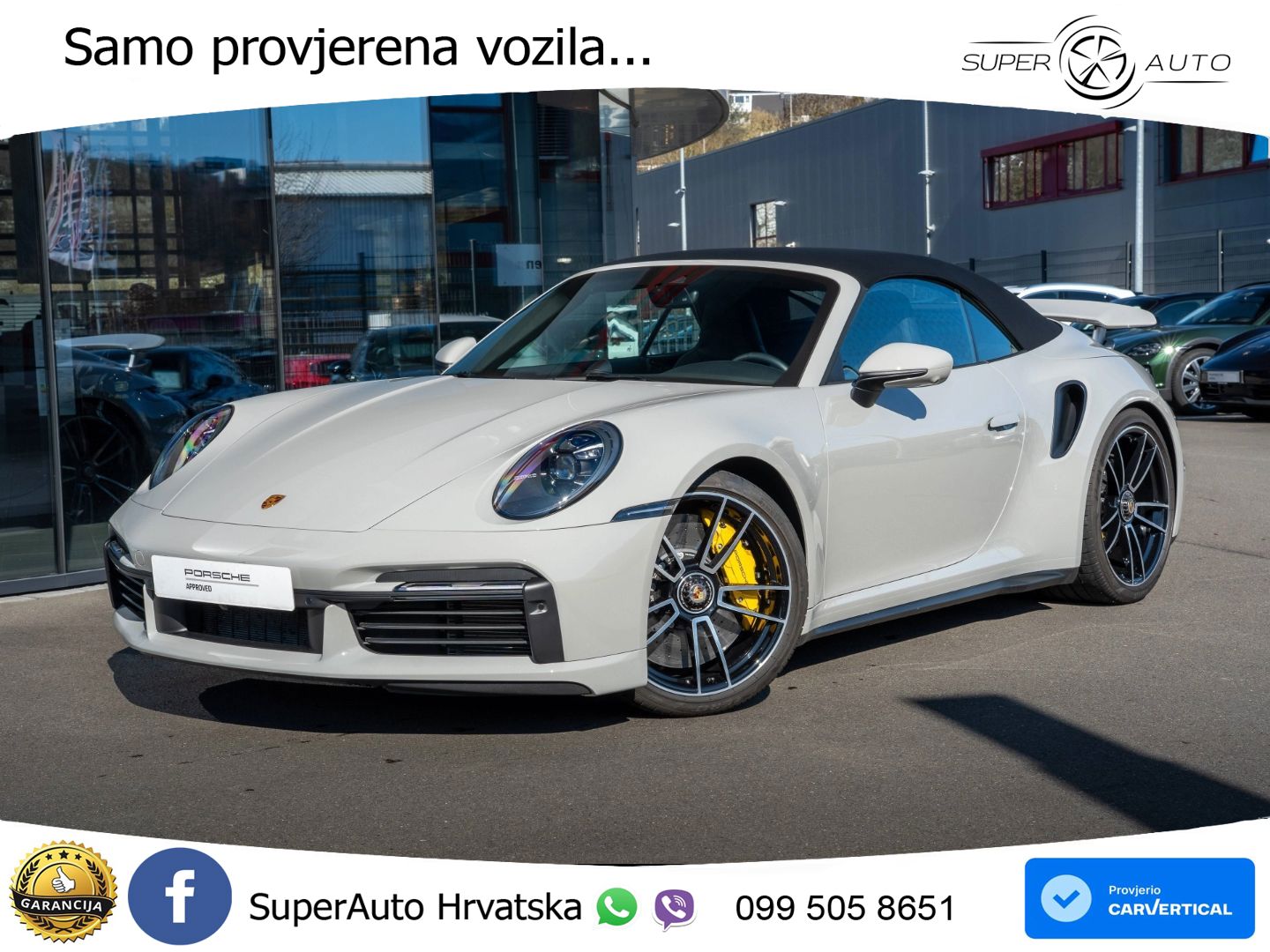 Porsche 911 Turbo S Cabriolet 3.8 (650 KS) PDK LED+GR SJED+ACC