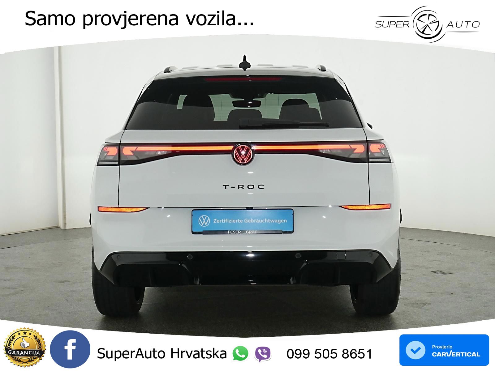 Volkswagen T-Roc 1.5 TSI (150 KS) DSG LED+GR SJED+ACC