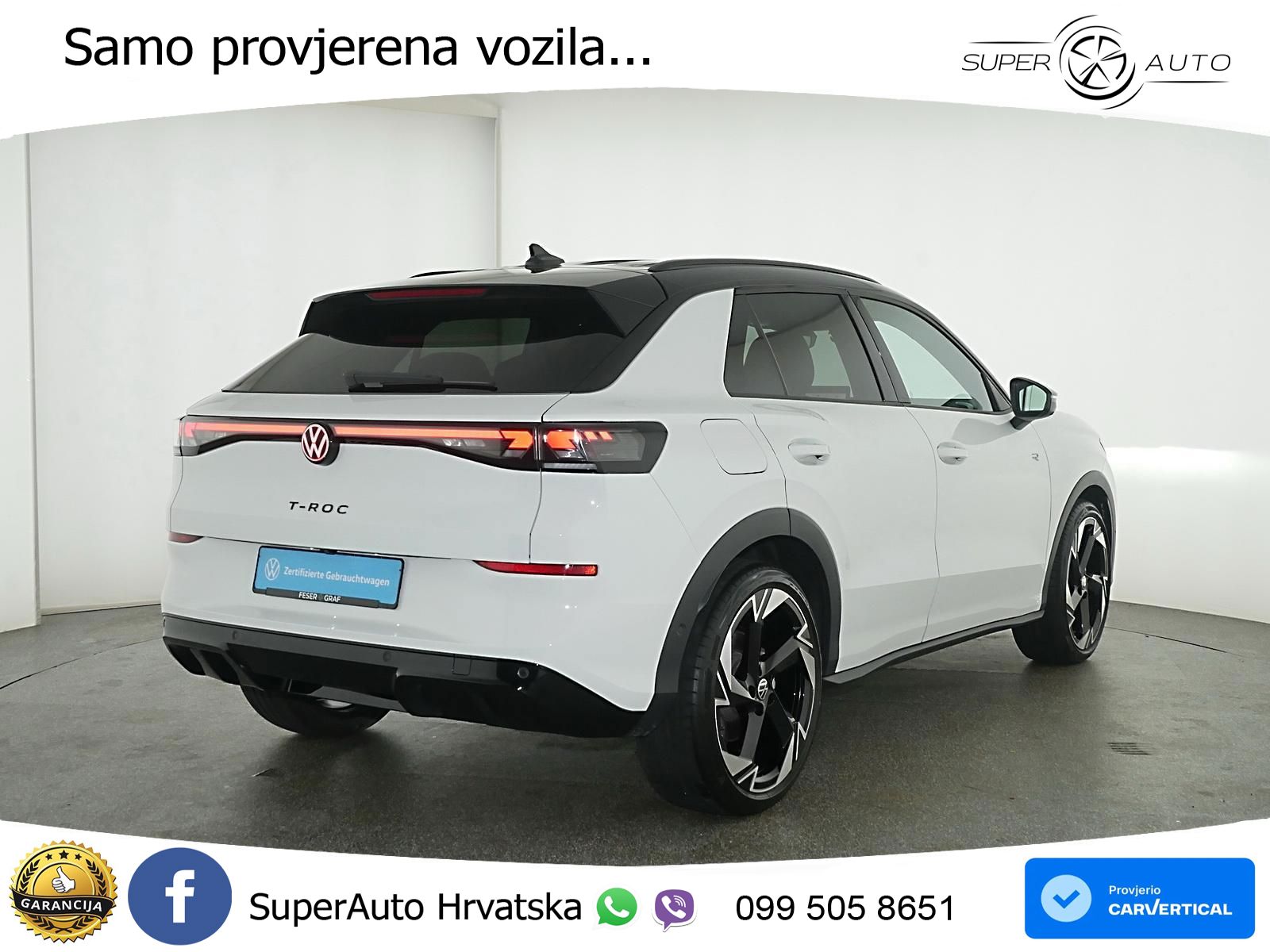 Volkswagen T-Roc 1.5 TSI (150 KS) DSG LED+GR SJED+ACC