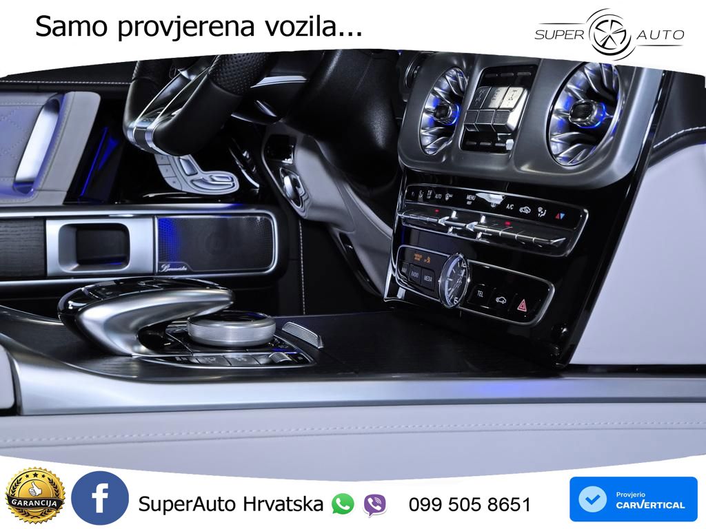 Mercedes AMG G 63 Long V8 (585 KS) 4MATIC 9G-TRONIC AMG SPEEDSHIFT PLUS Manufaktur LED+GR SJED+ACC