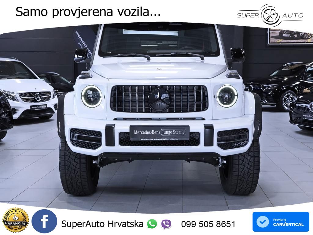 Mercedes AMG G 63 Long V8 (585 KS) 4MATIC 9G-TRONIC AMG SPEEDSHIFT PLUS Manufaktur LED+GR SJED+ACC