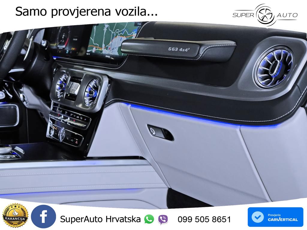 Mercedes AMG G 63 Long V8 (585 KS) 4MATIC 9G-TRONIC AMG SPEEDSHIFT PLUS Manufaktur LED+GR SJED+ACC