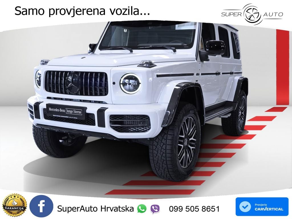 Mercedes AMG G 63 Long V8 (585 KS) 4MATIC 9G-TRONIC AMG SPEEDSHIFT PLUS Manufaktur LED+GR SJED+ACC