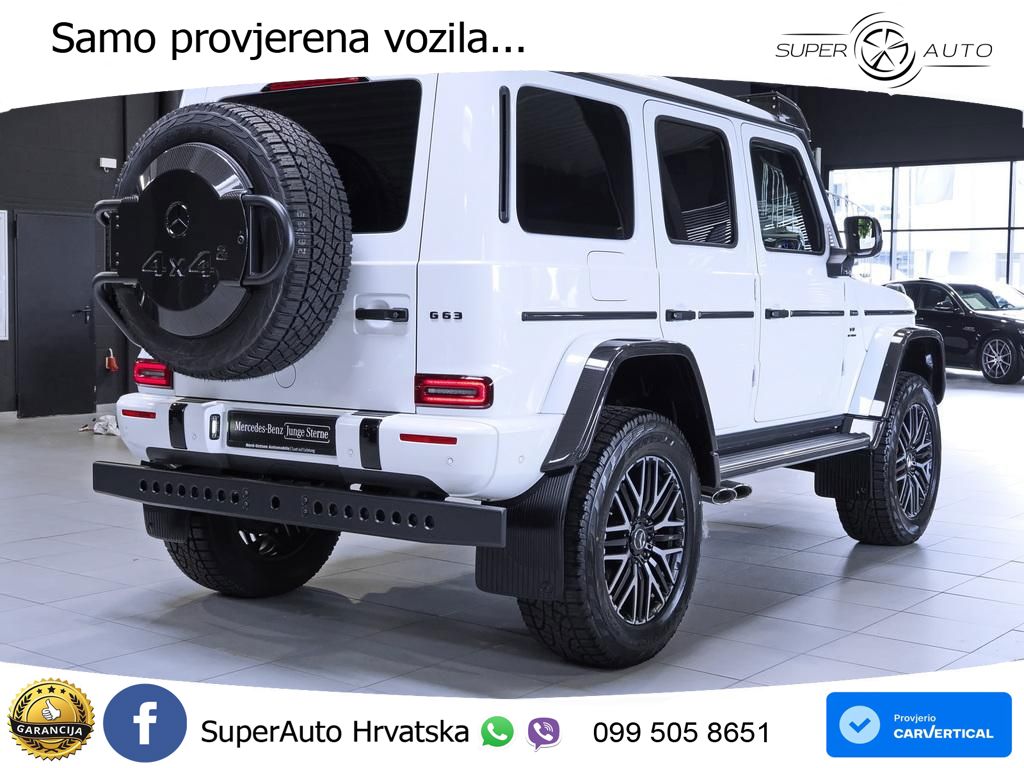 Mercedes AMG G 63 Long V8 (585 KS) 4MATIC 9G-TRONIC AMG SPEEDSHIFT PLUS Manufaktur LED+GR SJED+ACC