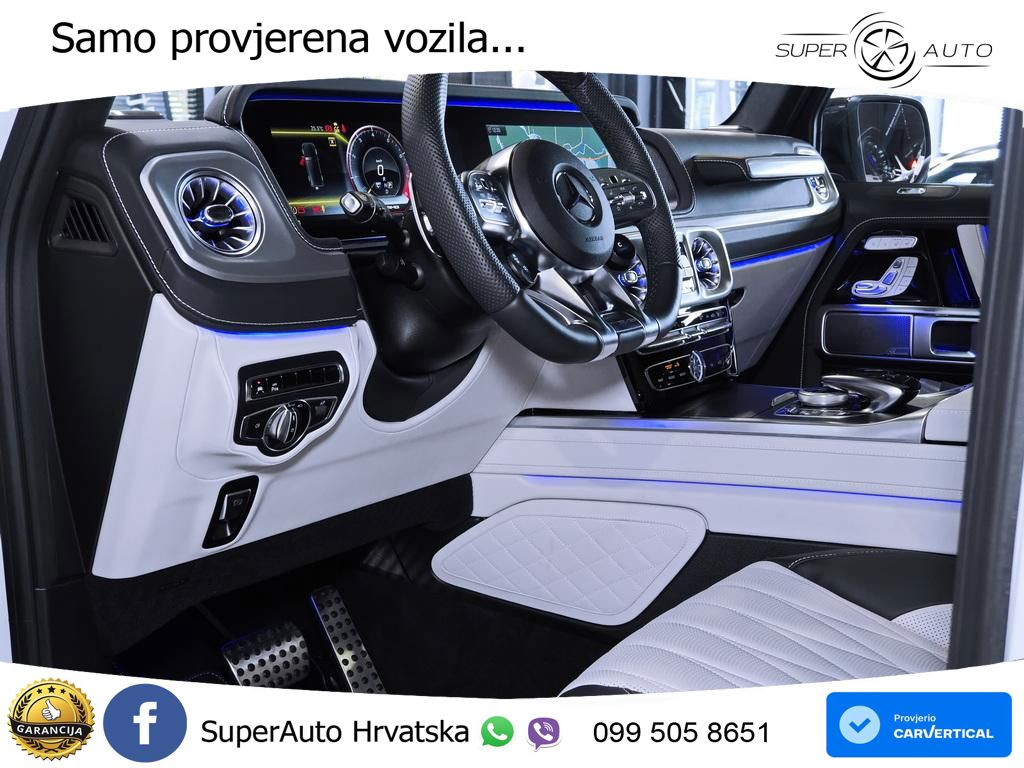 Mercedes AMG G 63 Long V8 (585 KS) 4MATIC 9G-TRONIC AMG SPEEDSHIFT PLUS Manufaktur LED+GR SJED+ACC