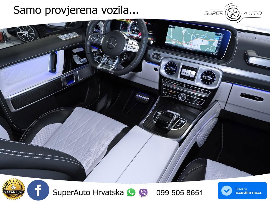 Mercedes AMG G 63 Long V8 (585 KS) 4MATIC 9G-TRONIC AMG SPEEDSHIFT PLUS Manufaktur LED+GR SJED+ACC