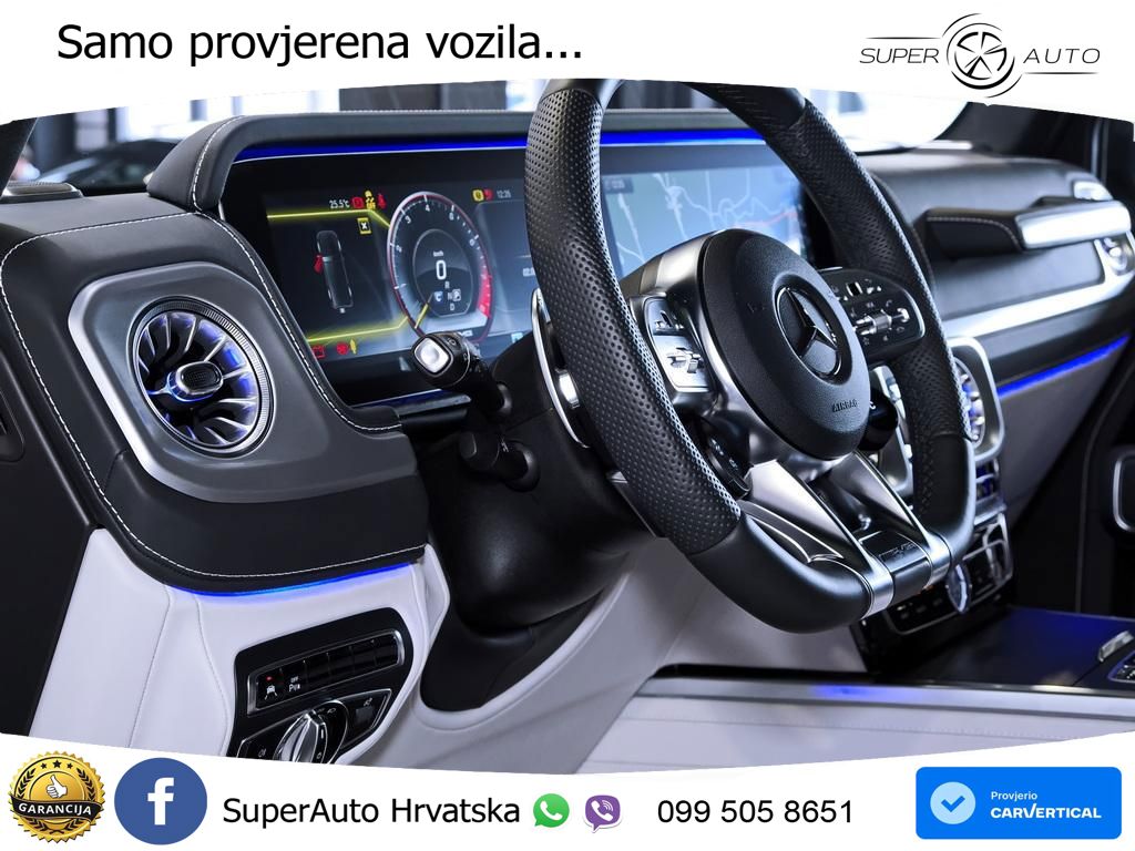 Mercedes AMG G 63 Long V8 (585 KS) 4MATIC 9G-TRONIC AMG SPEEDSHIFT PLUS Manufaktur LED+GR SJED+ACC