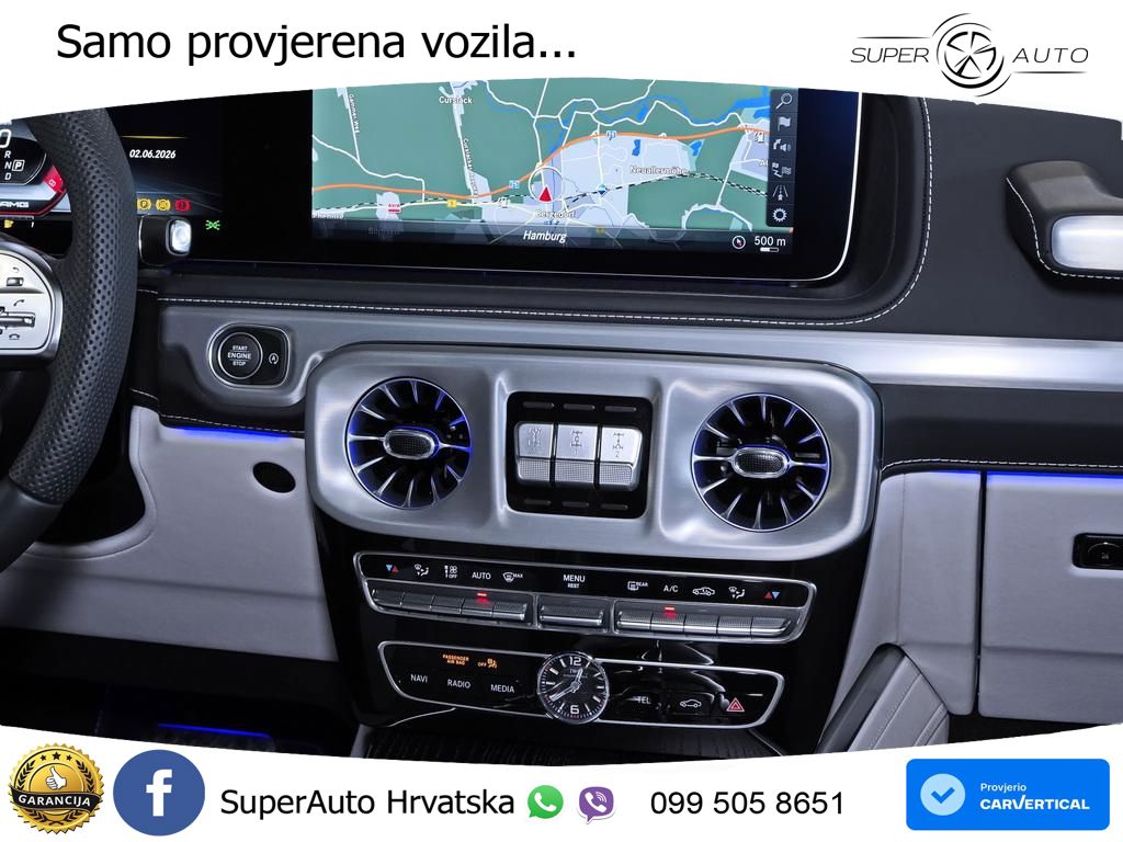 Mercedes AMG G 63 Long V8 (585 KS) 4MATIC 9G-TRONIC AMG SPEEDSHIFT PLUS Manufaktur LED+GR SJED+ACC