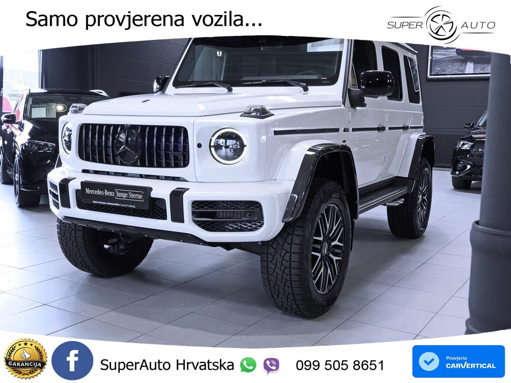 Mercedes AMG G 63 Long V8 (585 KS) 4MATIC 9G-TRONIC AMG SPEEDSHIFT PLUS Manufaktur LED+GR SJED+ACC